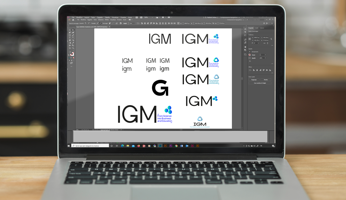 IGM - creazione logo