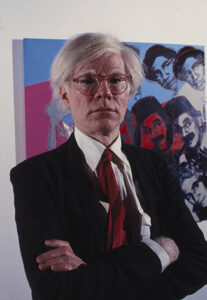 Andy Warhol al Jewish Museum, Bernard Gotfryd (1980)