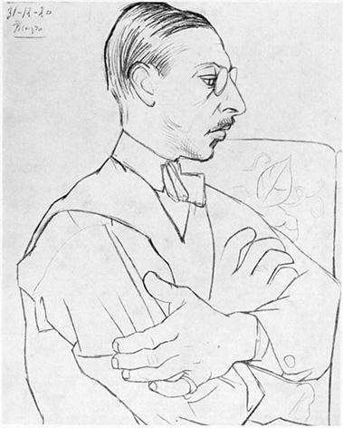 Igor Stravinsky, Pablo Picasso (1920)